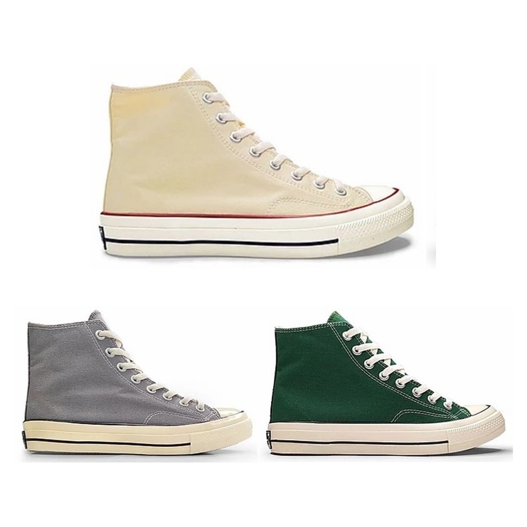 VENTELA BACK TO 70'S HIGH | BTS HIGH 4 WARNA (CHARCOAL, CREAM, GREEN, GREY)