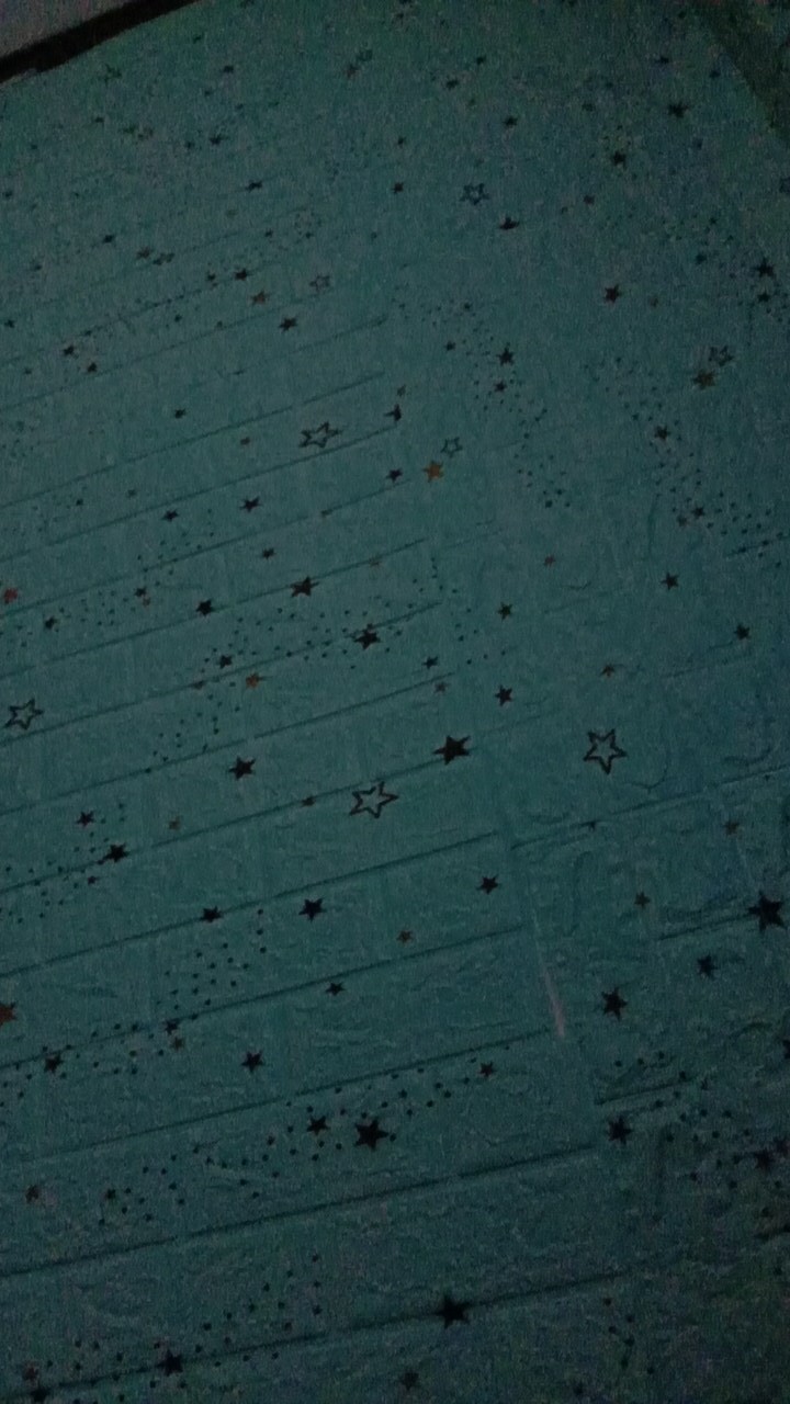 Ready Stock !! Wallpaper Dinding 3d Foam Batu Bata Wallsticker Bintang Wallsticker Kayu 70cm X 77cm.