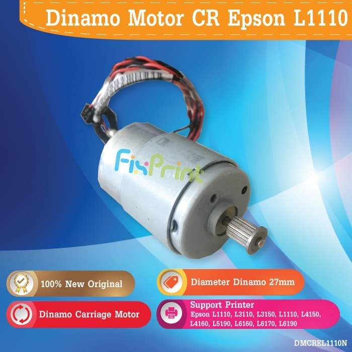 Dinamo Motor CR Epson L3256 L5190 L5290 L5296 Carriage Printer L1110 L1210 L1250 L1256 L3100 L3110 L3116 L3210 L3216 L3150 L3156 L3250 New