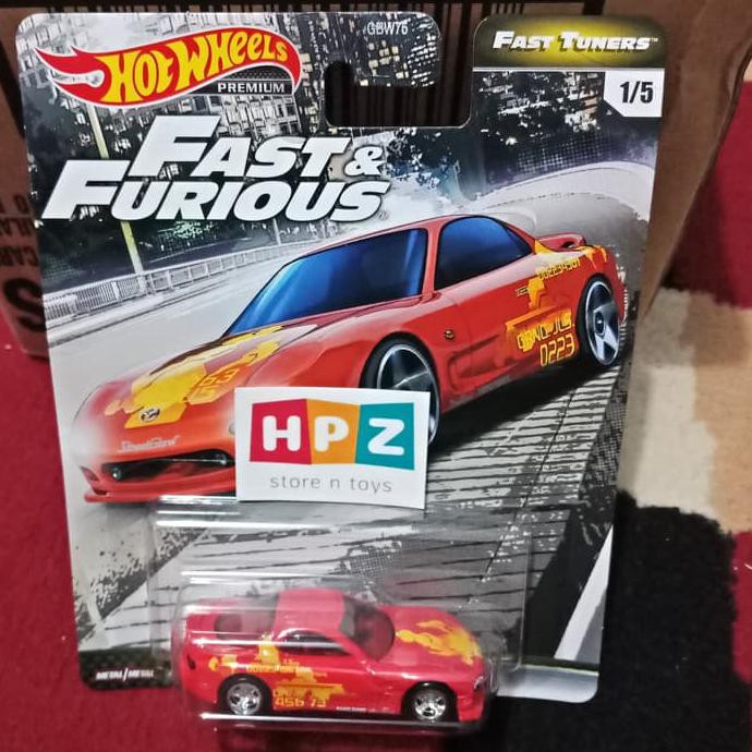 ⚡ LANGSUNG KIRIM MODEL MOBIL TERBARU⚡ HOTWHEELS SET FAST N FURIOUS FAST TUNER MAZDA RX 7 DISKON