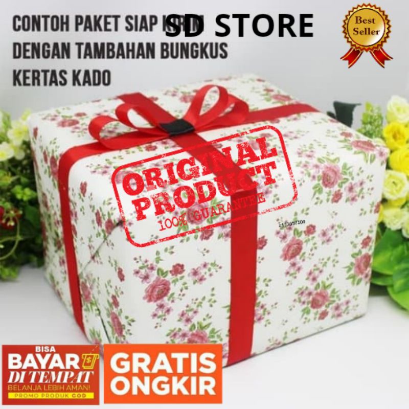 

Bungkus kertas kado tambahan ( random corak ) Grosir Murah