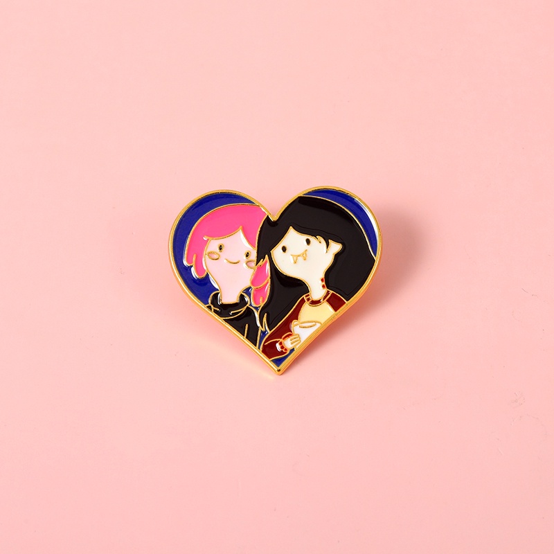 Bros Pin Enamel Desain Kartun Anime Petualangan Untuk Ransel