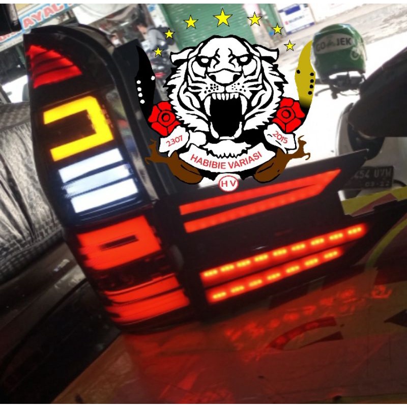Stoplamp All New Avanza Xenia 2019-2021.Castem Lampu Stoplamp LED Bar Avanza Xenia 2019-2021.Stoplam