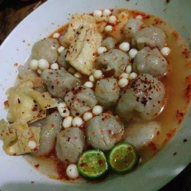 

Baso aci MERCON ( ISI SAMBAL )/ baso aci murah/ baso aci khas garut/ camilan instan/ makanan