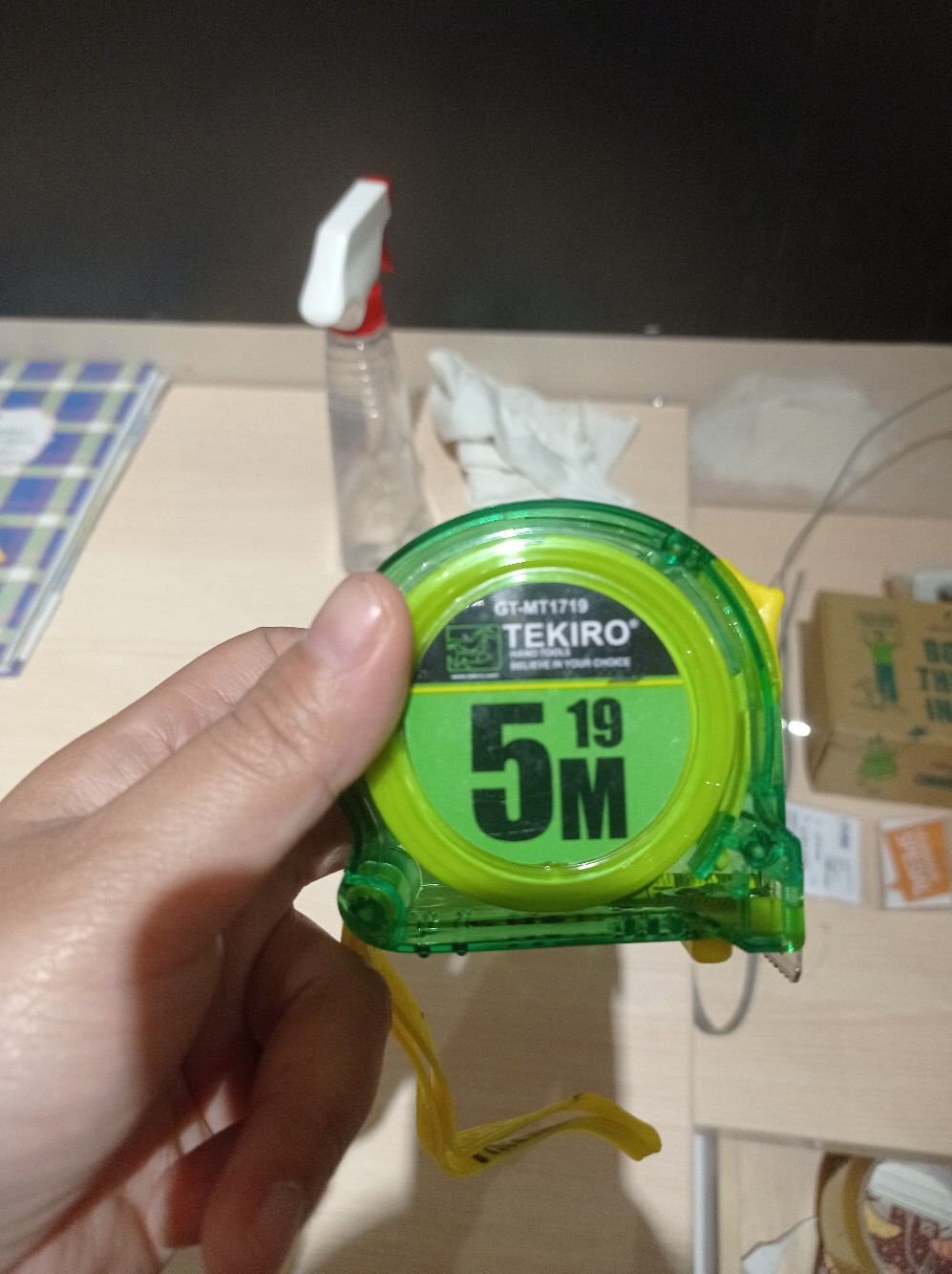 Tekiro Meteran Transparan 5 Meter