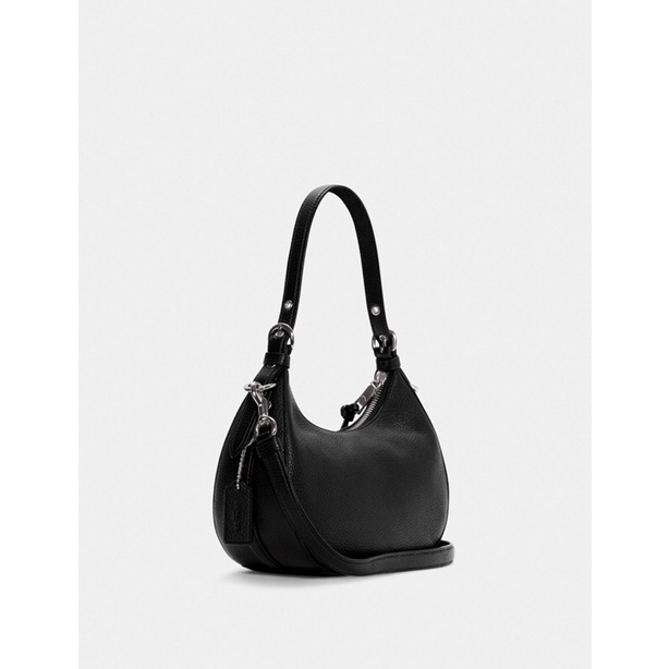 Coach Kleo Signature Hobo Black Leather (C6807)