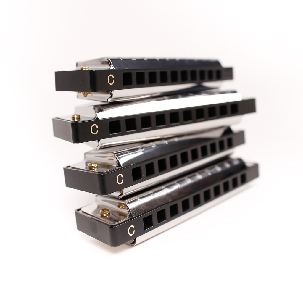 Harmonica / Harmonica 10 Holes 10 Lubang Key C Original Merk Mandalika