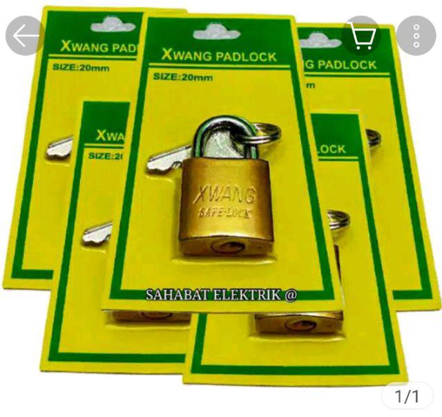 Gembok Kecil 20mm Safelock