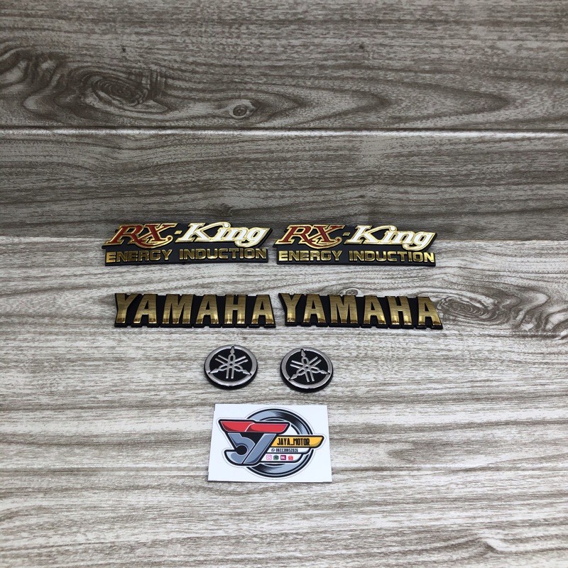 emblem rx king set emblem Yamaha set emblem garputala
