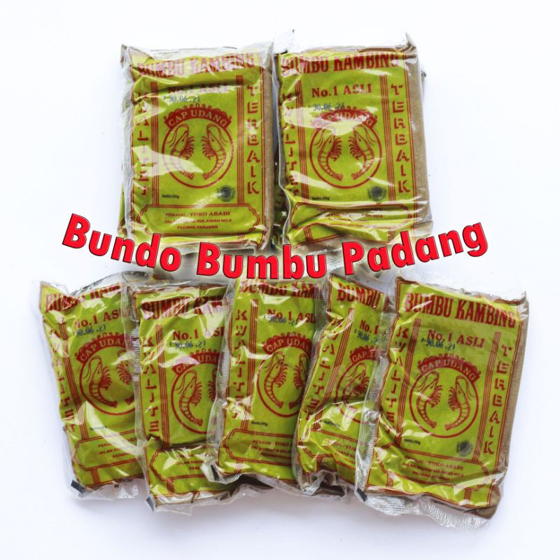 

Bumbu Kambing Cap Udang | Rempah Padang | Cap Udang | Bumbu Pontianak