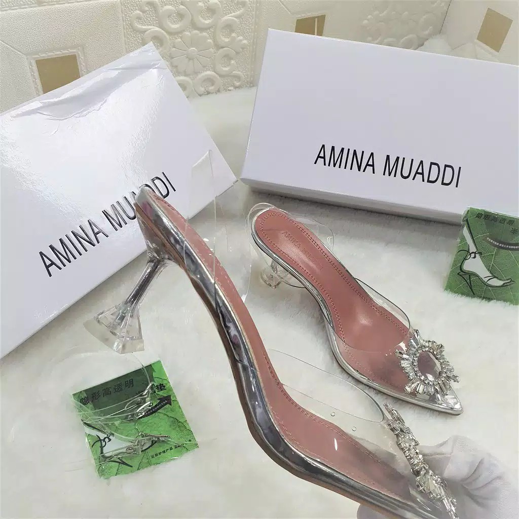 Amina Muaddi Heels 3cm 7cm 9cm