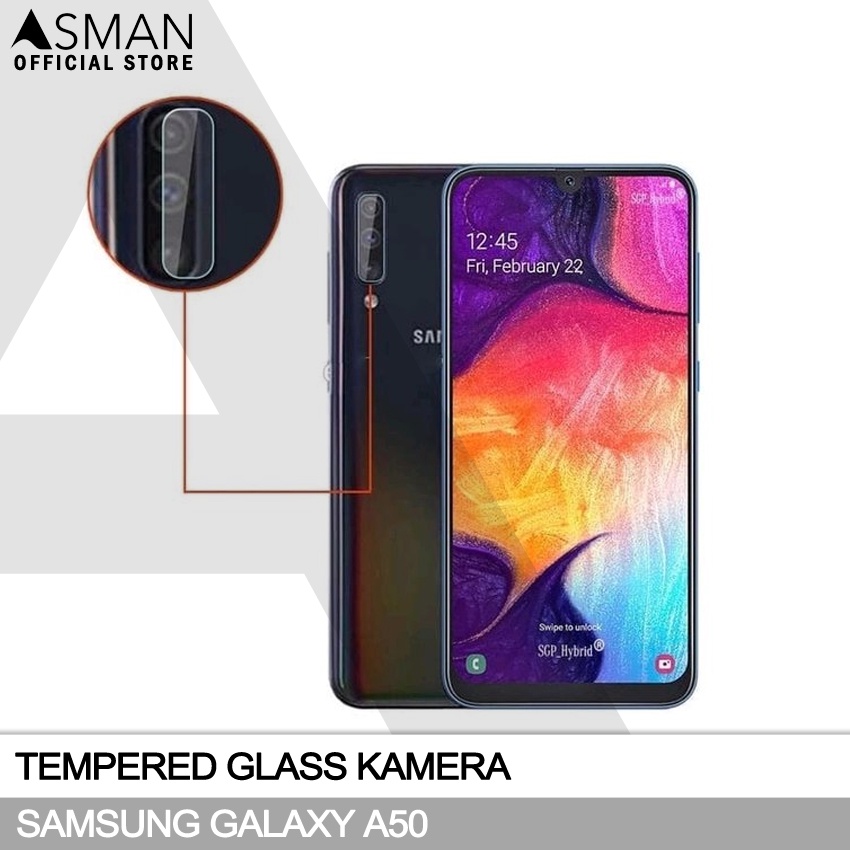 Tempered Glass Kamera Samsung Galaxy A50 Pelindung Kamera Bahan kaca [Lens Protection]