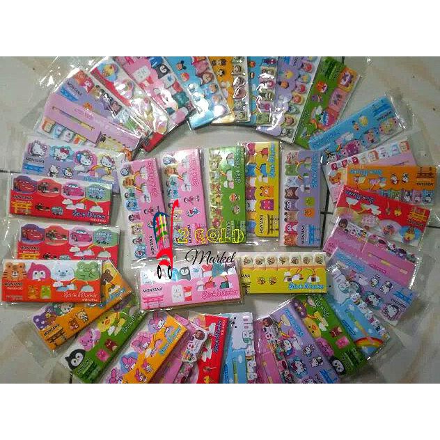

BEST SELLER Pembatas Buku Grosir ATK Kertas motif unik cantik anak karakter TERJAMIN