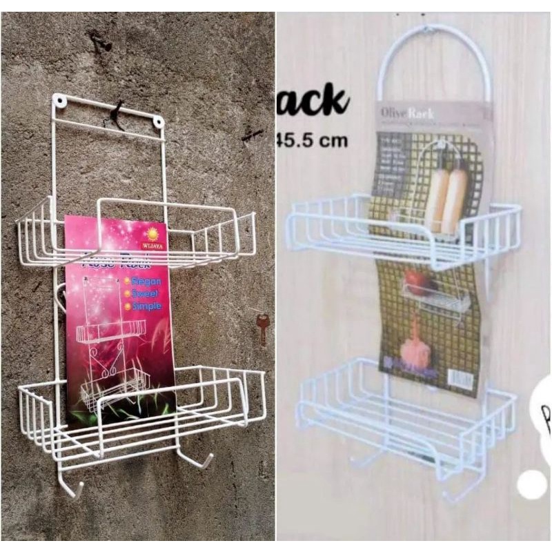 Rak Gantung Kamar mandi 2 susun