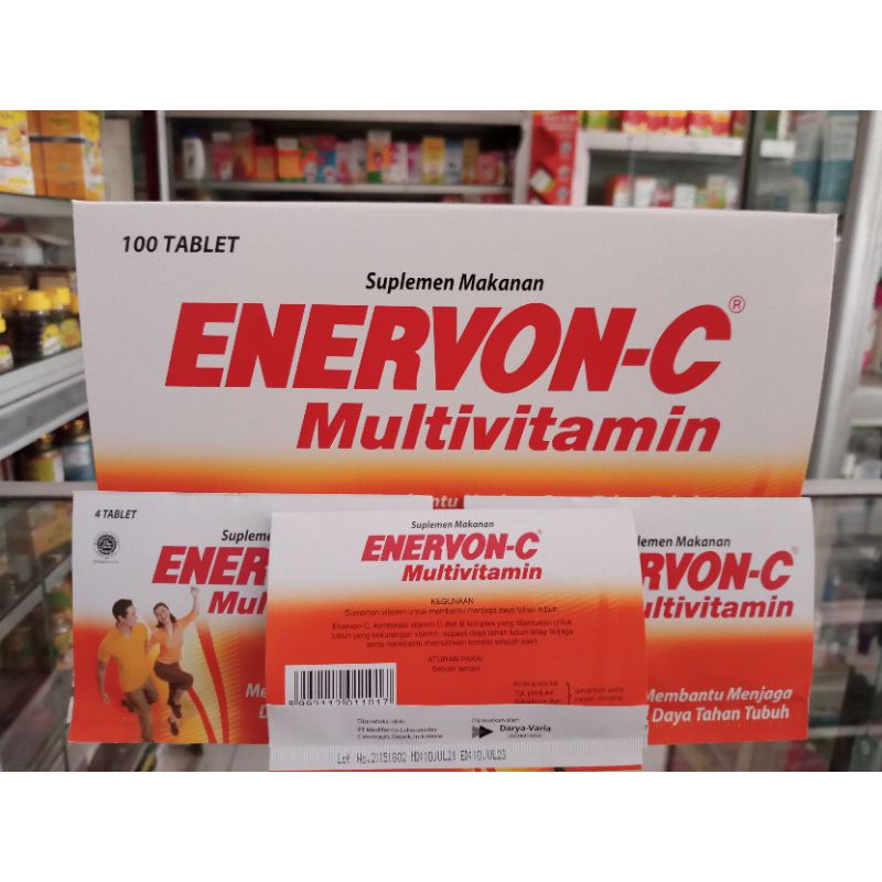 Enervon-C Strip Isi 4 Tablet - ED 08/2024