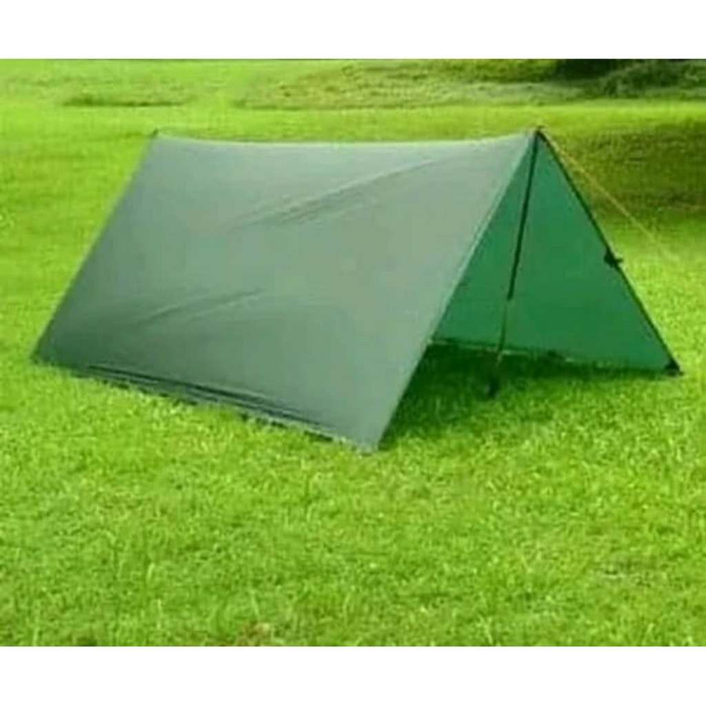 Flysheet Ukuran 2x3 Meter - Penutup Tenda 8 Lubang - Flysheet 2x3