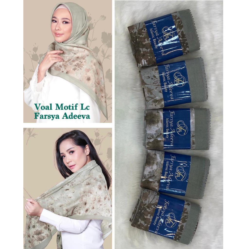 SEGI EMPAT MOTIF TERBARU HIJAB SEGI EMPAT MOTIF DEENAY  LASERCUT  TERMURAH DAN TERLARIS NAYLA HIJA'B-NAGITA MATCHA
