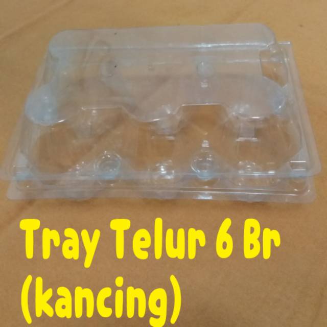 Mika telur isi 6 dengan pengunci