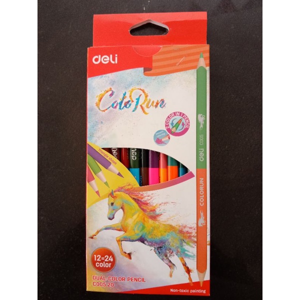 

Deli Colorun Dual-Color Pencil C005