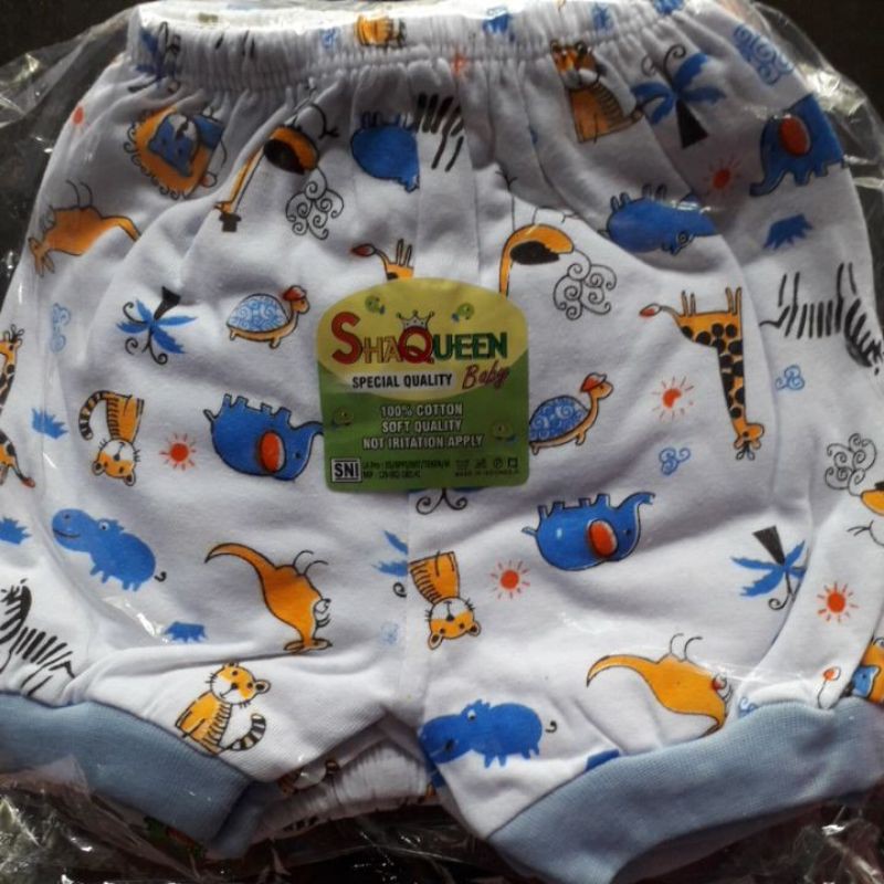 SNI (3 pcs) (6pcs) Celana Pendek MOTIF Celana Kotak Bayi Celana Pendek Bayi