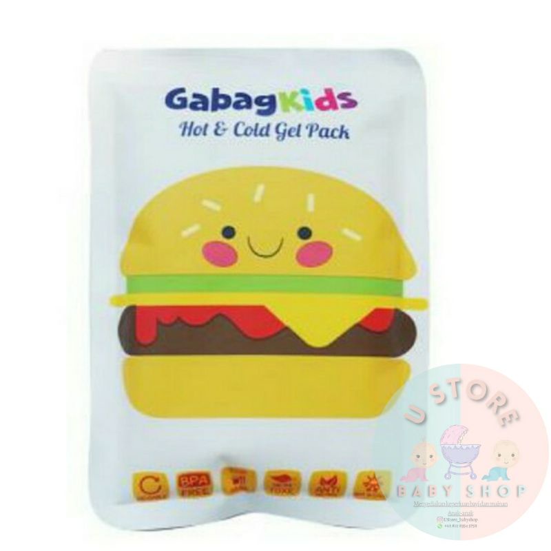 Gel Ice gabag Ice gel gabag Pendingin tas asi / Cooler bag / Ice Gel Hot and Cold 200 ml