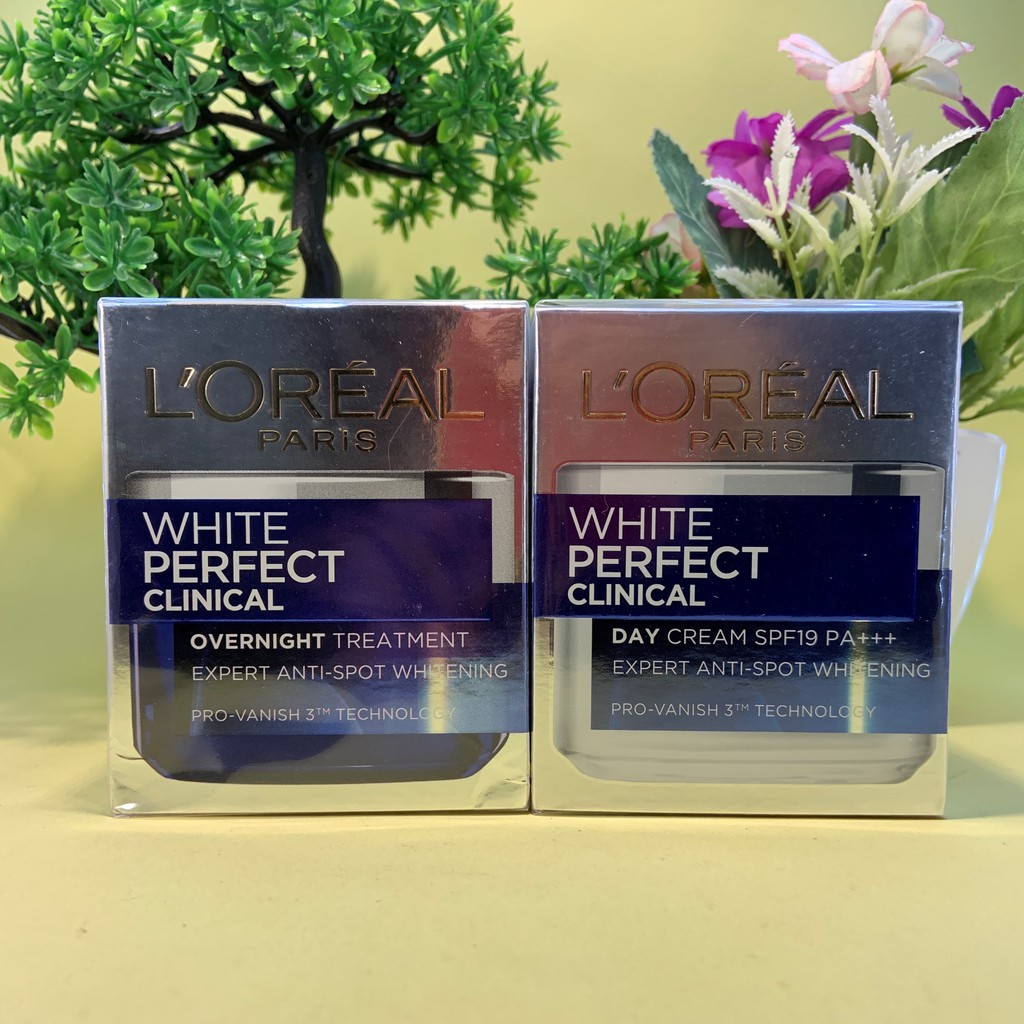 L'Oreal Paris White Perfect Clinical Night Cream L'Oreal Paris White Perfect Clinical Day Cream 50ml