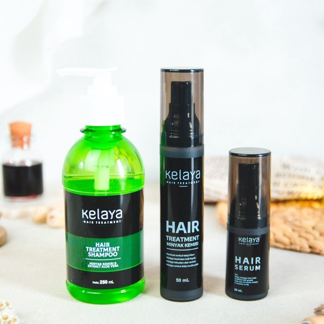 FREE SISIR Kelaya Shampoo Hair Treatment Original Atasi Rambut Rontok Bisa COD-3