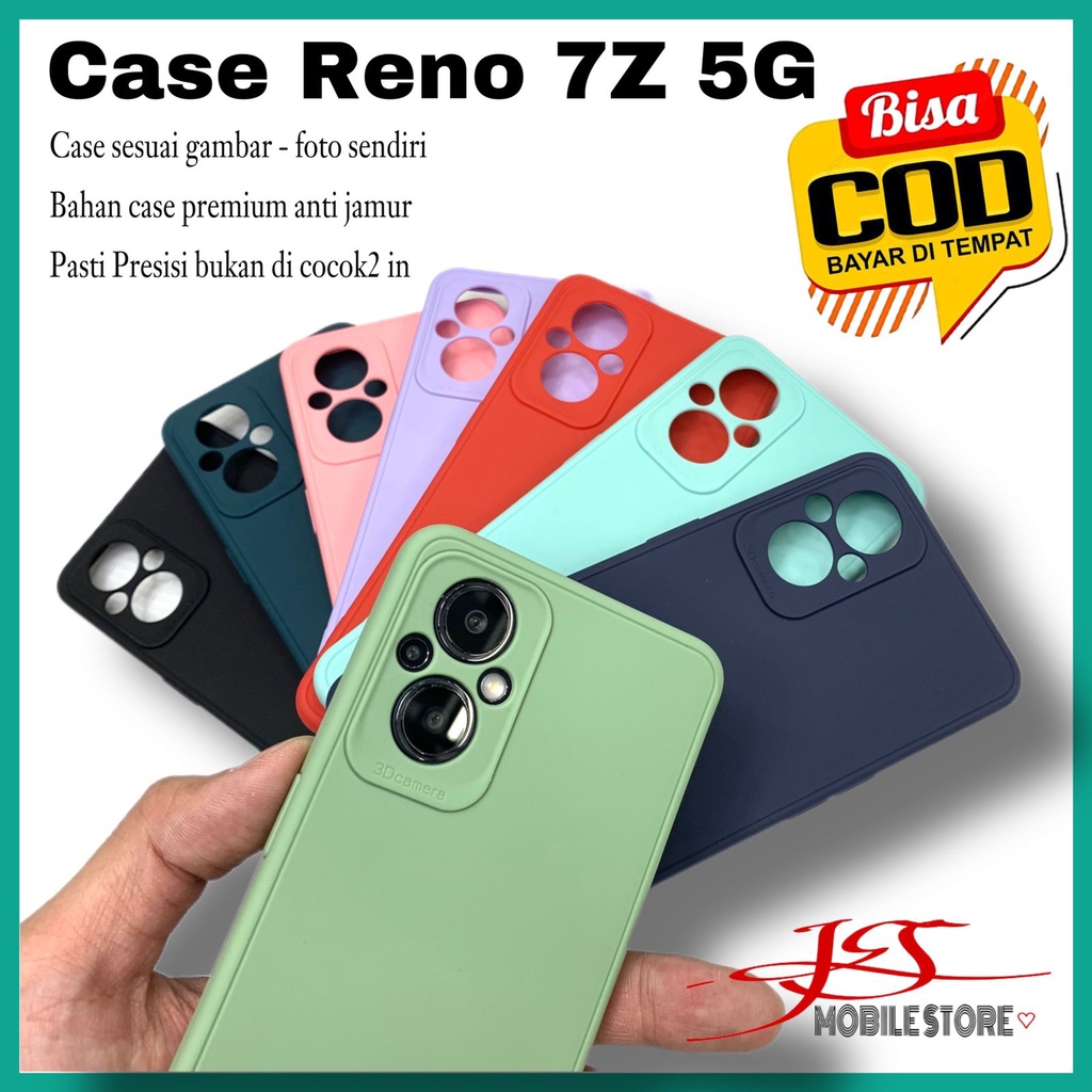 New Case makaron oppo reno 7Z - silikon oppo reno 7Z - softcase oppo reno 7Z - oppo reno 7Z