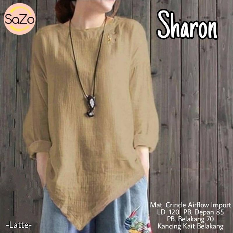 SHARON BLOUSE BAJU WANITA TERBARU