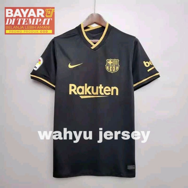 JERSEY BARCELONA THIRD HITAM NEW 2020/2021