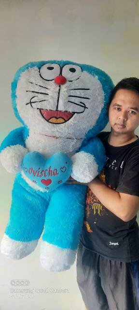 Boneka TERMURAH Doraemon GRATIS UKIR NAMA 1 METER  MURAH