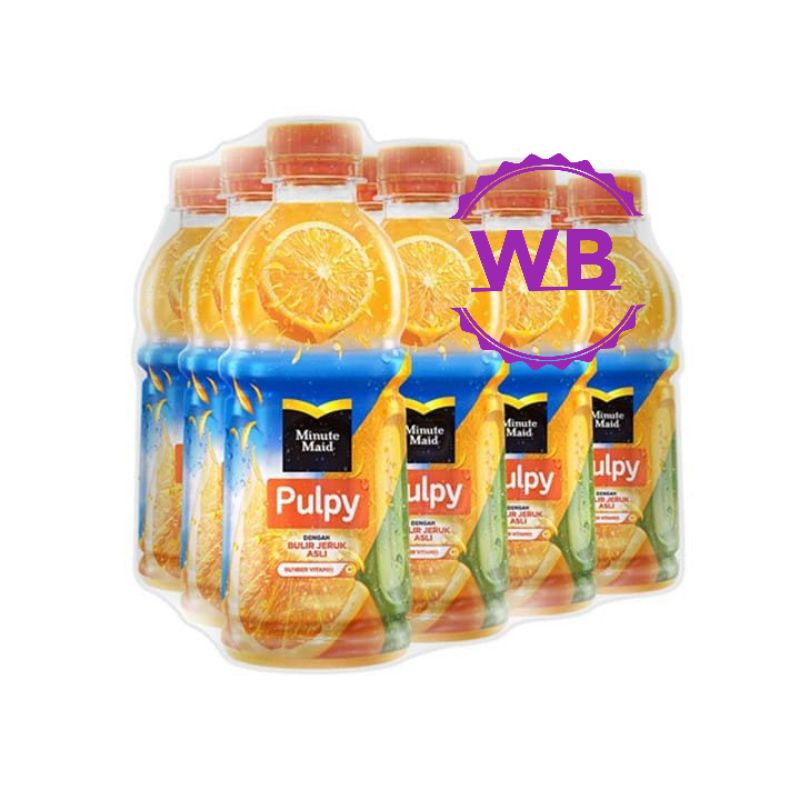 

minute maid pulpy orange 300ml per lusin