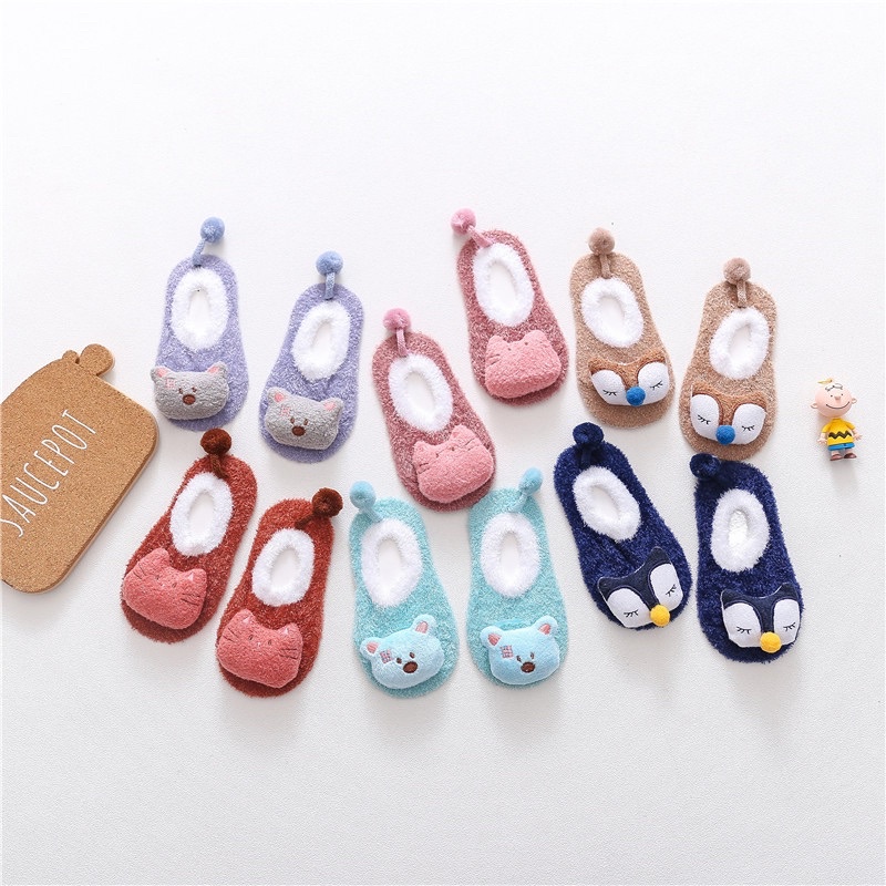 Prewalker kaos kaki bayi antislip baby shoes