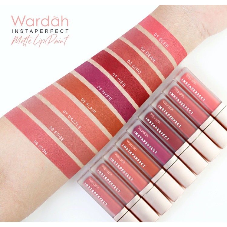 Wardah Instaperfect MATTESETTER Lip Matte Paint Lip Cream