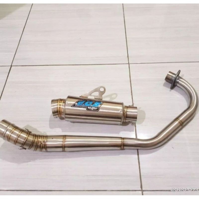 KNALPOT DOS JUPITER SONIC MX NEW SUPRA GTR FU CB150 VIXION DLL