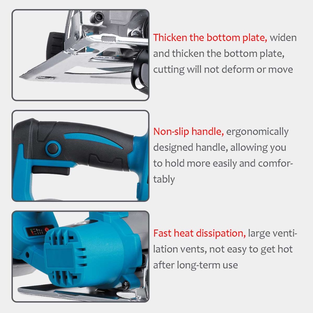 Circular Saw 388VF/588VF Gergaji Bundar Portable by COOFARI TOOLS