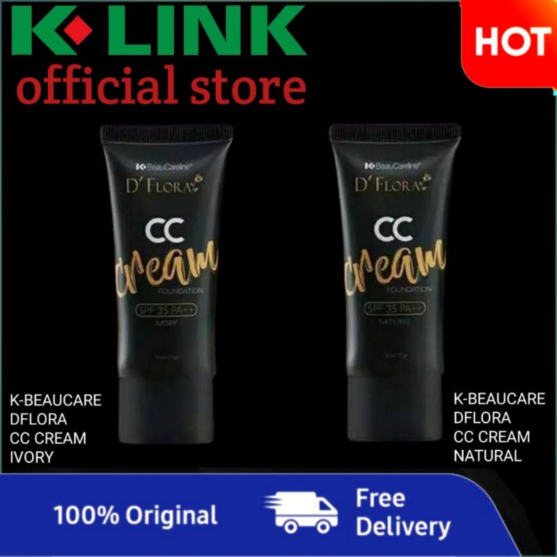 K-BeauCareline D’Flora CC Cream Natural K-BeauCareline D’Flora CC Cream Ivory