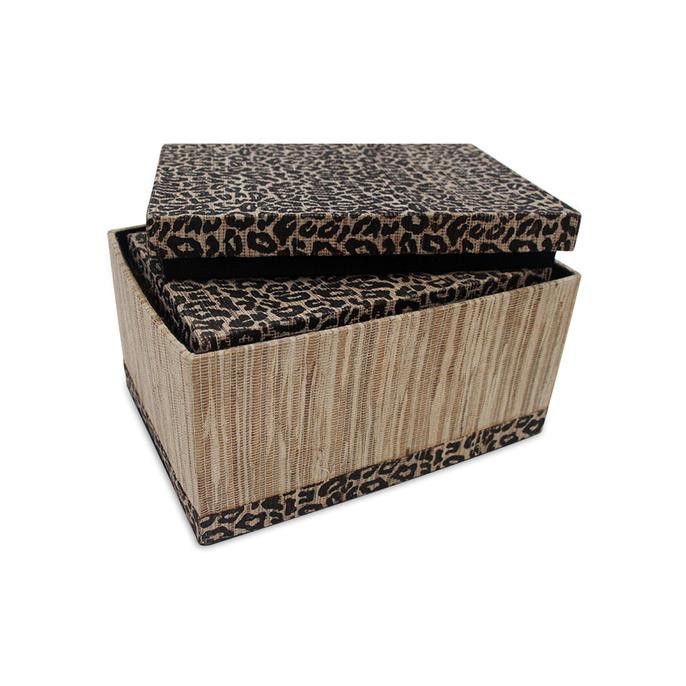 

Kotak Kado/Penyimpanan/Gift Box/Organizer Box 2 In 1 Tutul