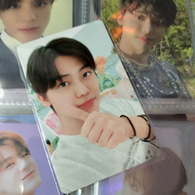 BOOKED Photocard  jenojaemin yizhiyu hello future round 3
