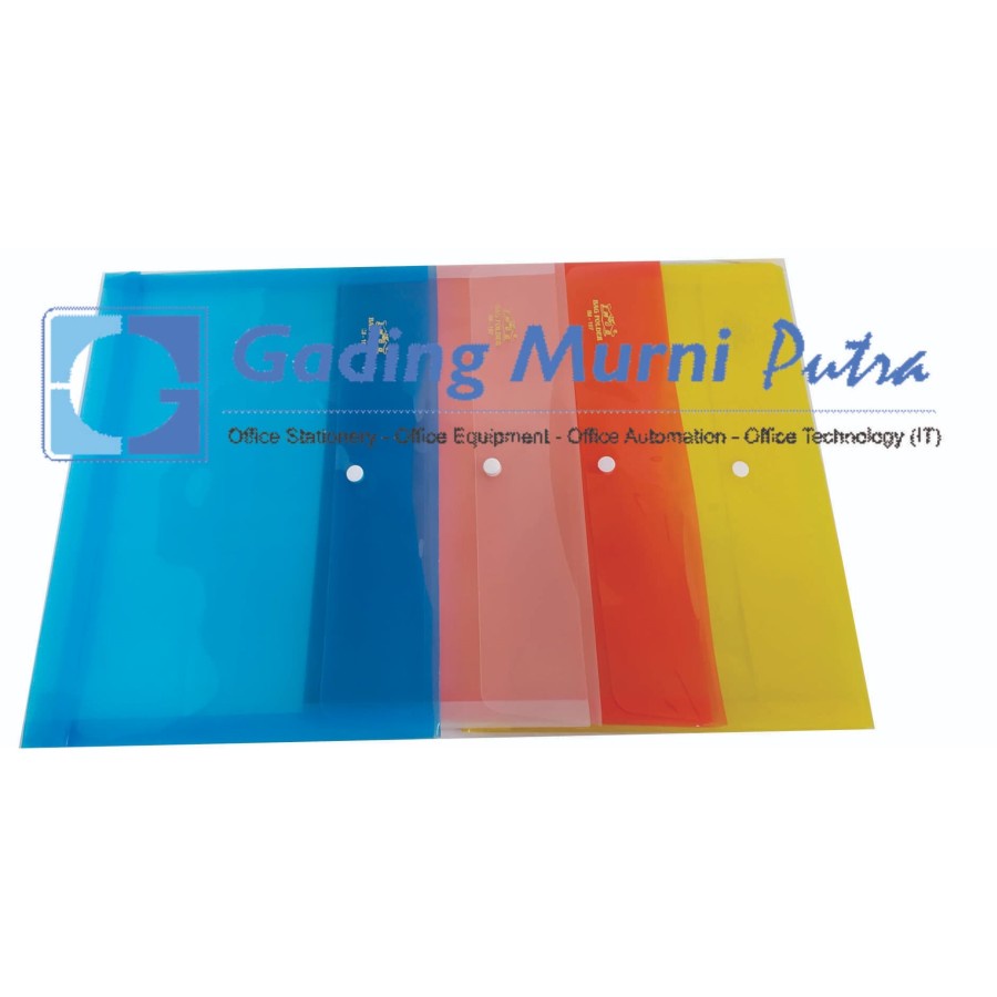 

Map Kancing Map Plastik A4 Warna GOBI IM 107 (2lbr)