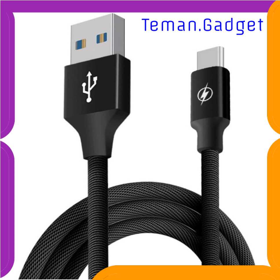 TG-A1 Liquid Soft Kabel Charger USB Type C 2.4A 3 Meter - SM220