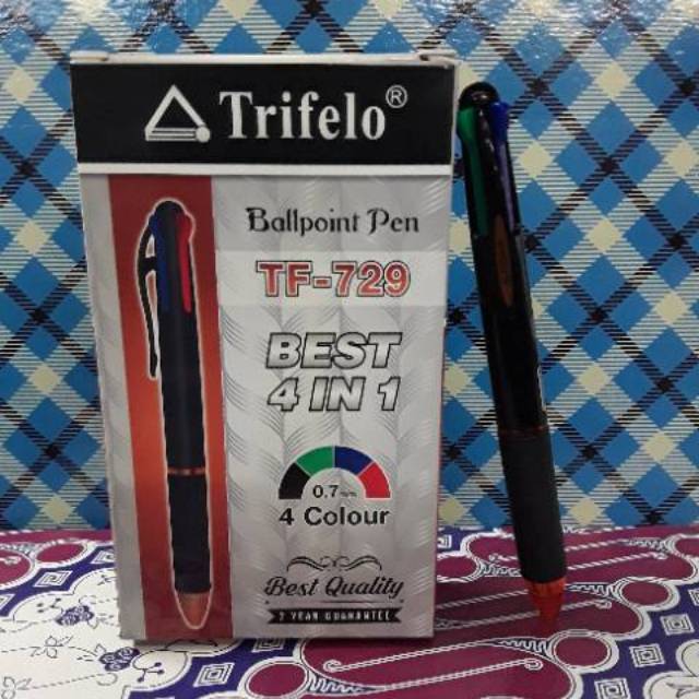 

Pulpen 4 Warna Trifelo