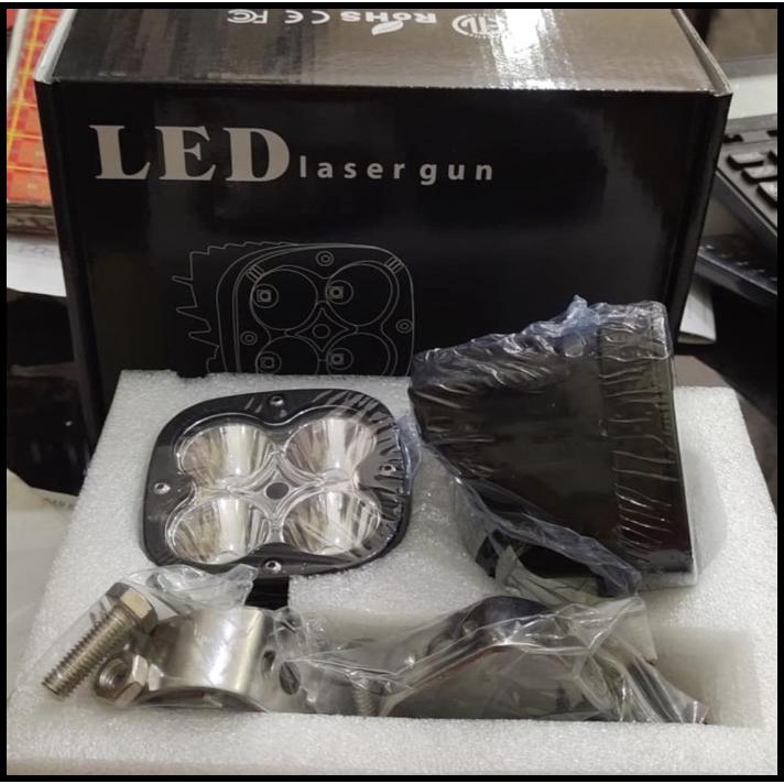 Lampu Tembak Sorot Led Gr Laser 4 Mata 40 Watt 2 Pcs Premium Quality