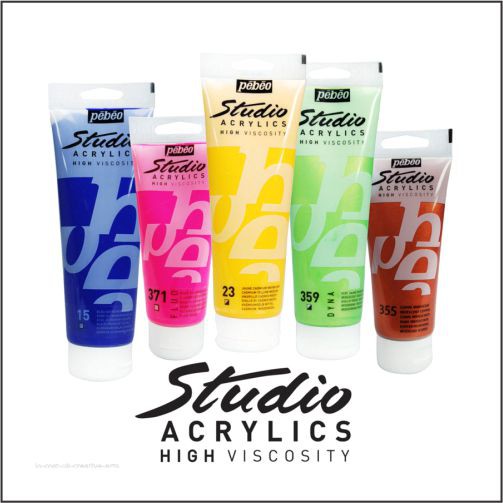 

PEBEO ACRYLIC STUDIO HV 100 ml (FLUORESCENT) / ACRYLIC COLOUR