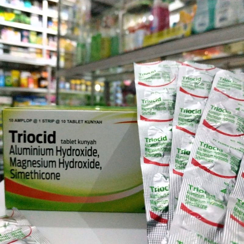 TRIOCID 1STRIP 10TABLET