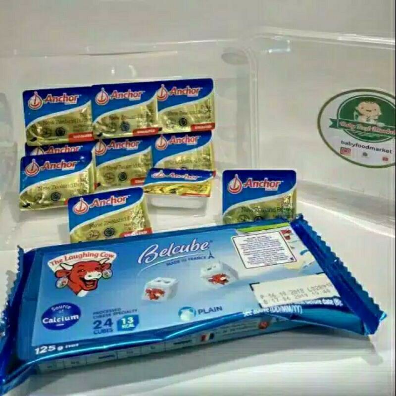 

paket MPASI Belcube pax + Anchor 10 pcs