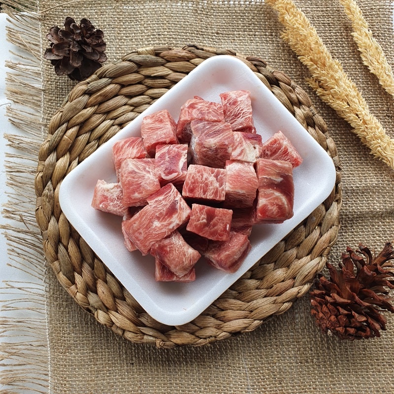 

Daging Sapi Cube / Wagyu Saikoro / Grill Shabu Halal