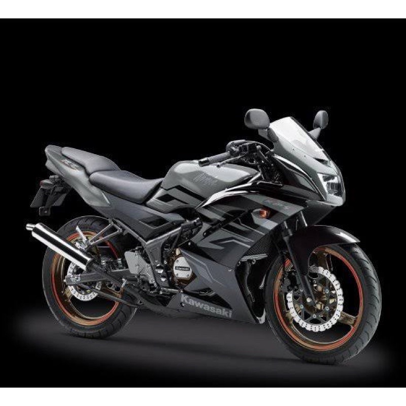 Jual Stiker striping ninja rr new 2014 2015 abu abu original | Shopee