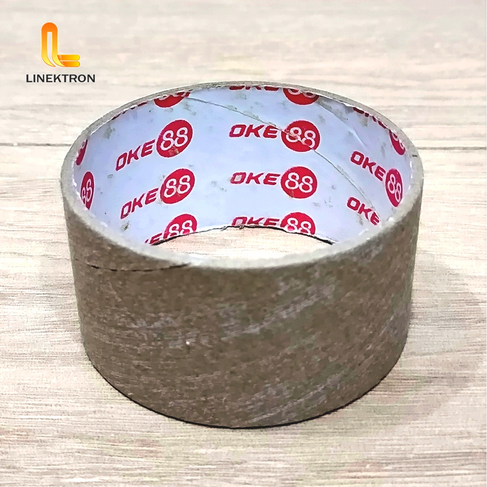 ROLL LAKBAN BEKAS / ROLL LINGKARAN LAKBAN BEKAS / GULUNGAN LAKBAN DIY