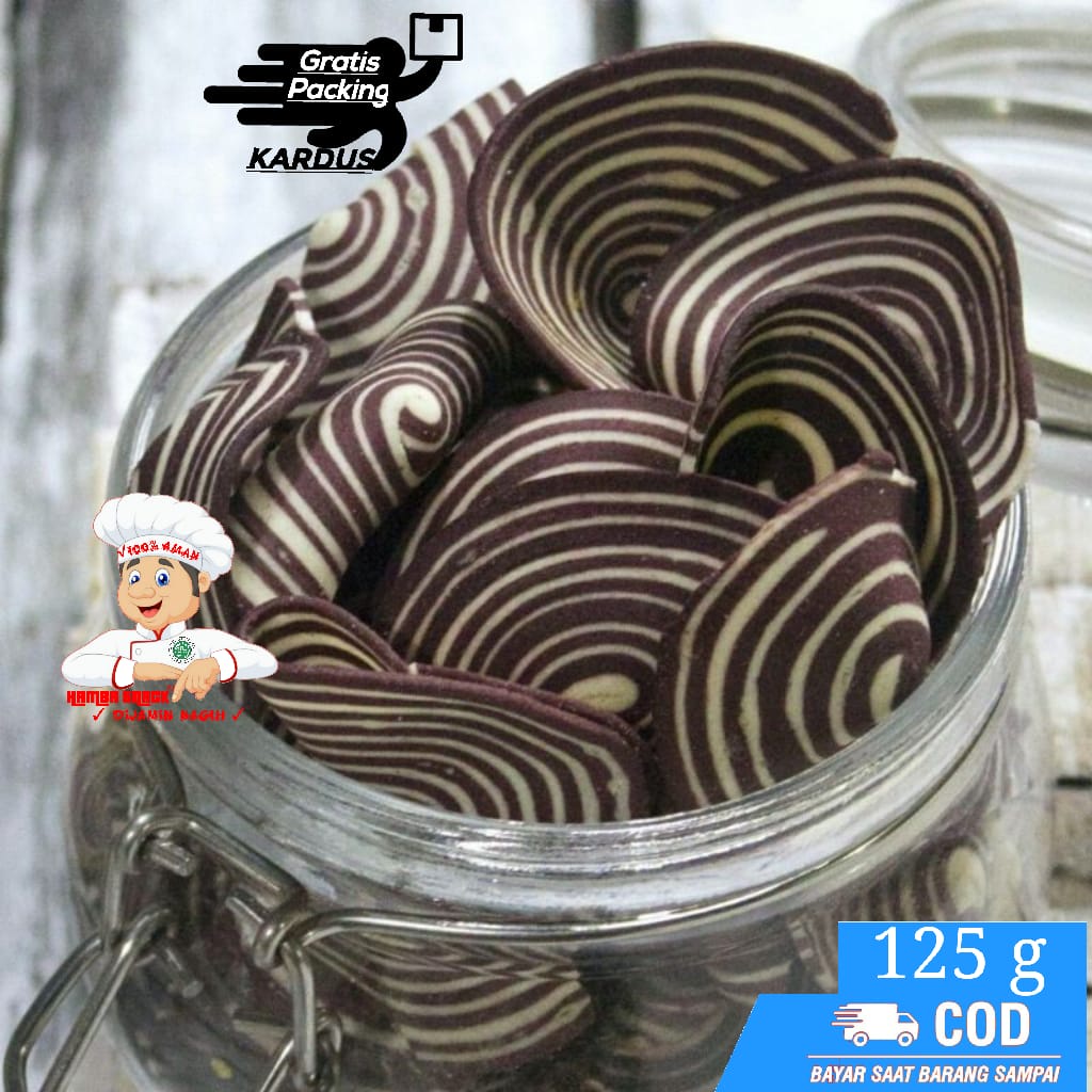 

KUPING GAJAH MINI 125g MANIS ORIGINAL PREMIUM HAMBA SNACK